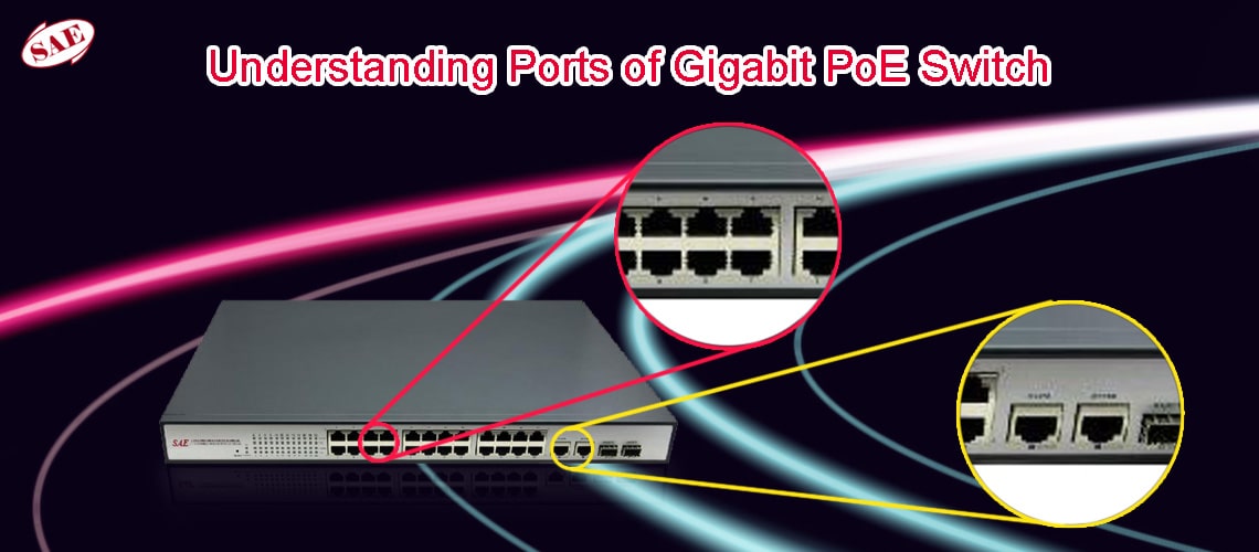 معرفی درگاه‌های سوئیچ  Gigabit PoE